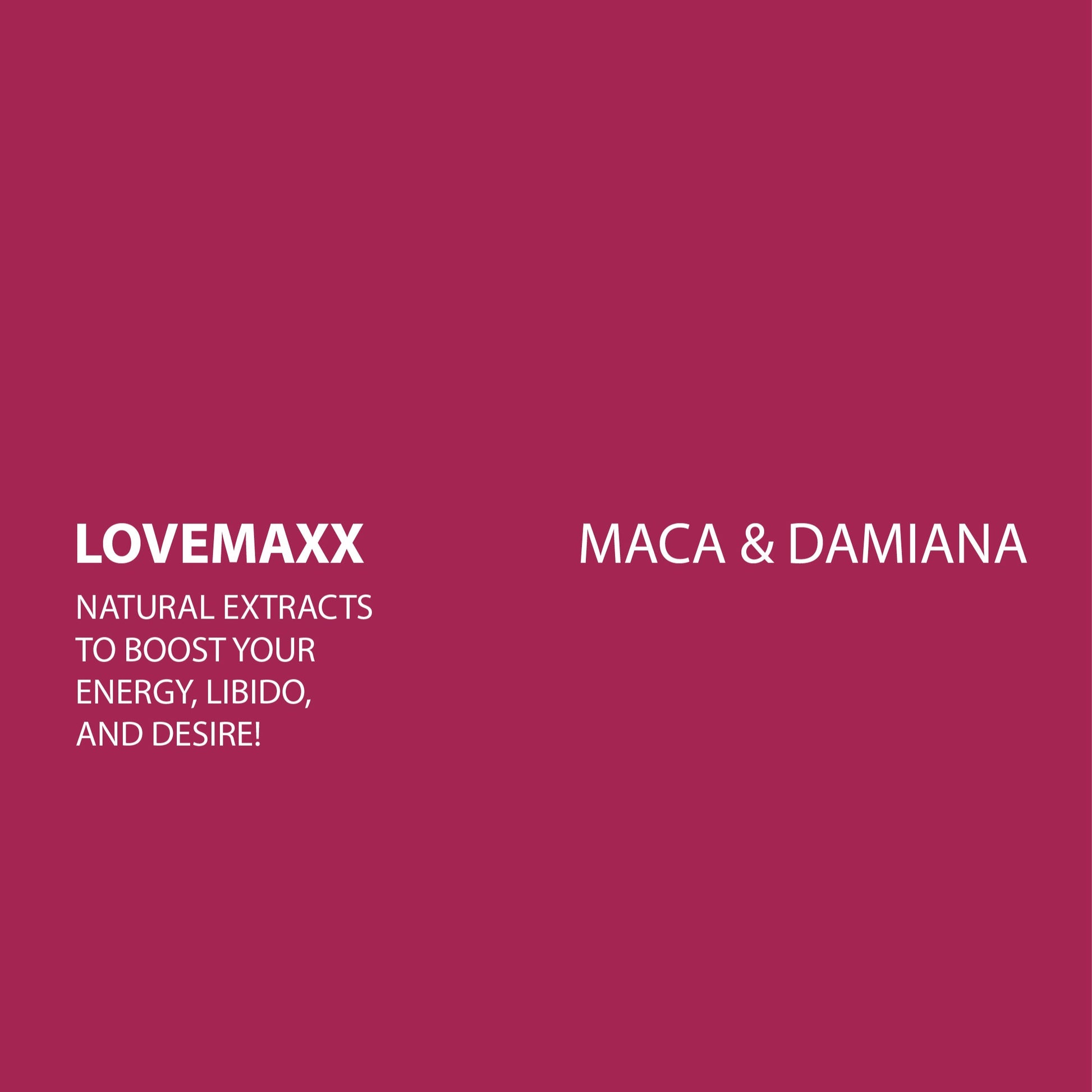 LOVEMAXX | MACA ROOT & DAMIANA PATCHES