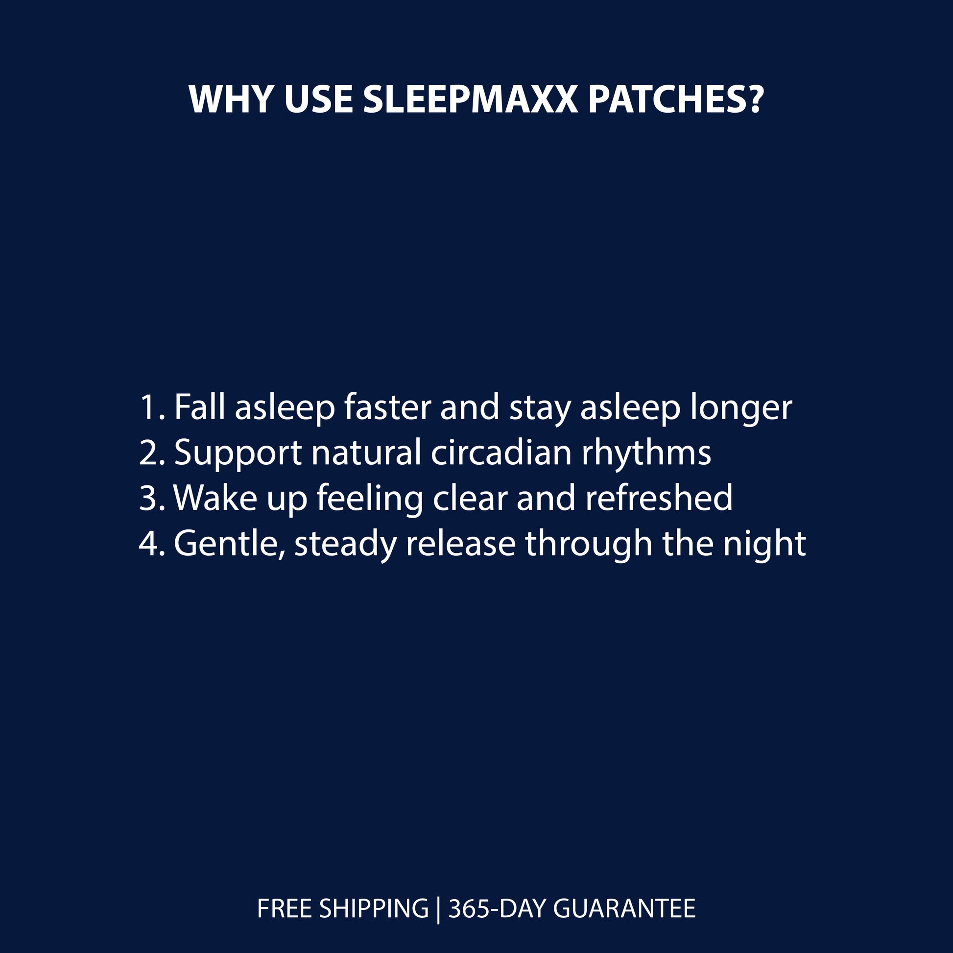 SLEEPMAXX | MELATONIN PATCHES