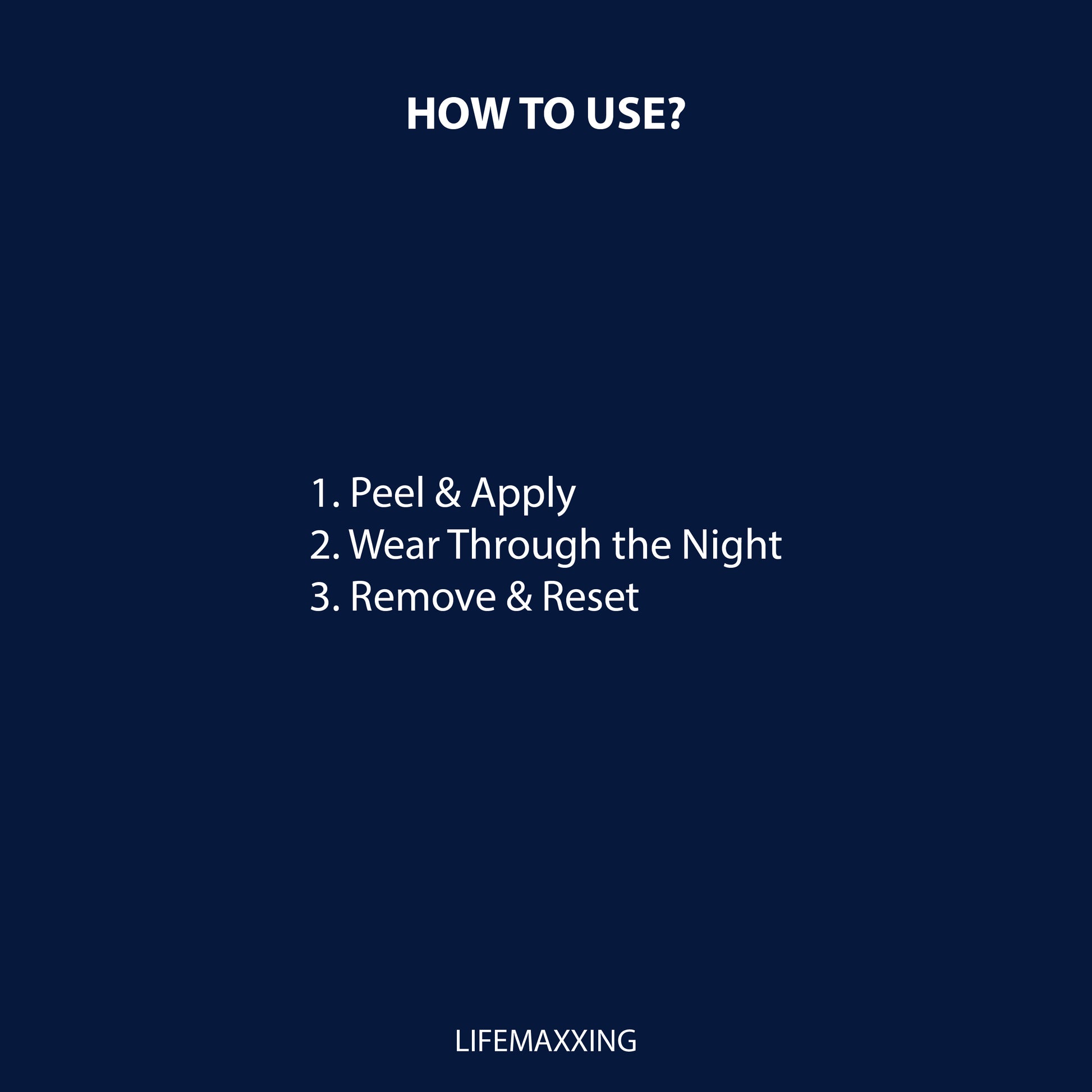 SLEEPMAXX | MELATONIN PATCHES