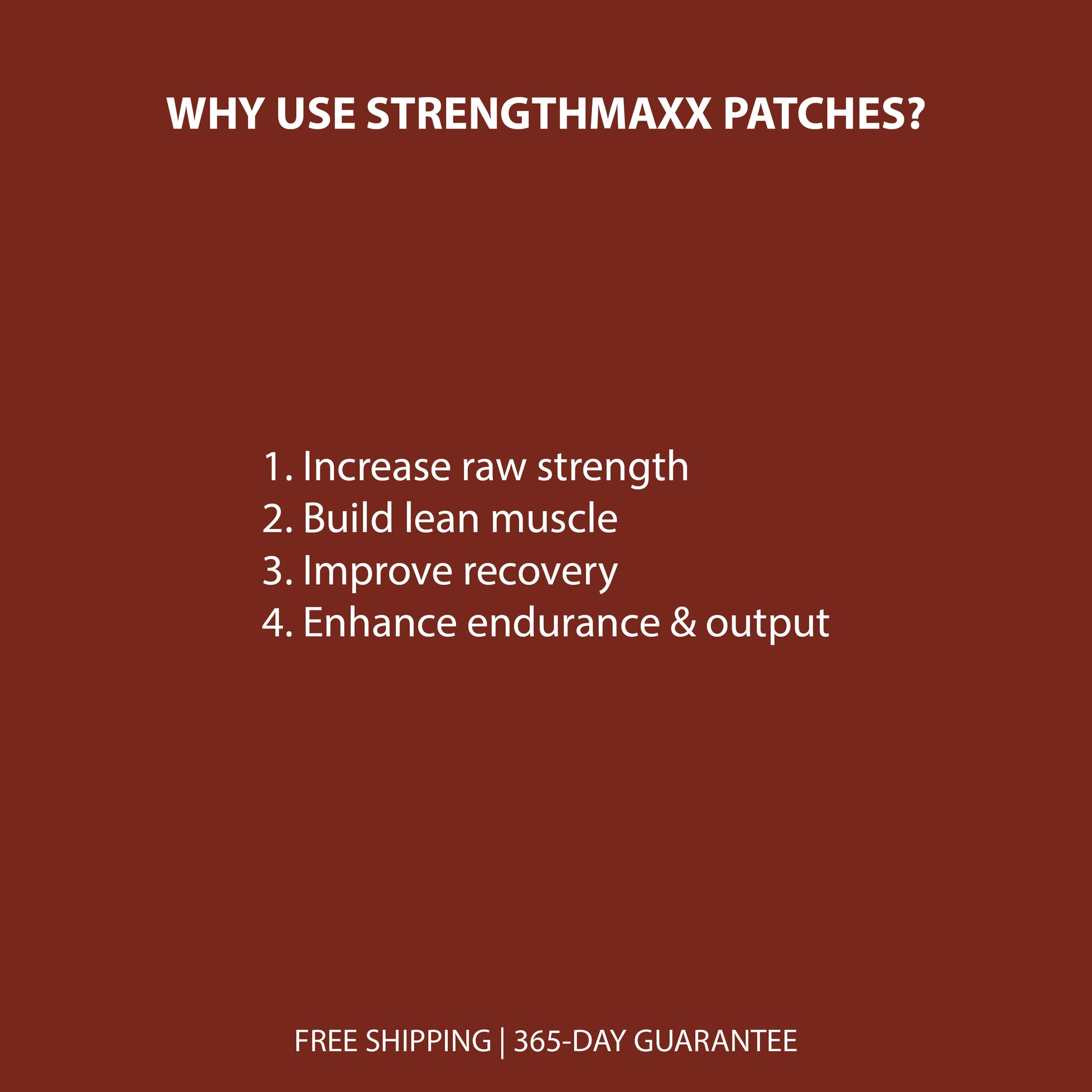 STRENGTHMAXX | CREATINE PATCHES