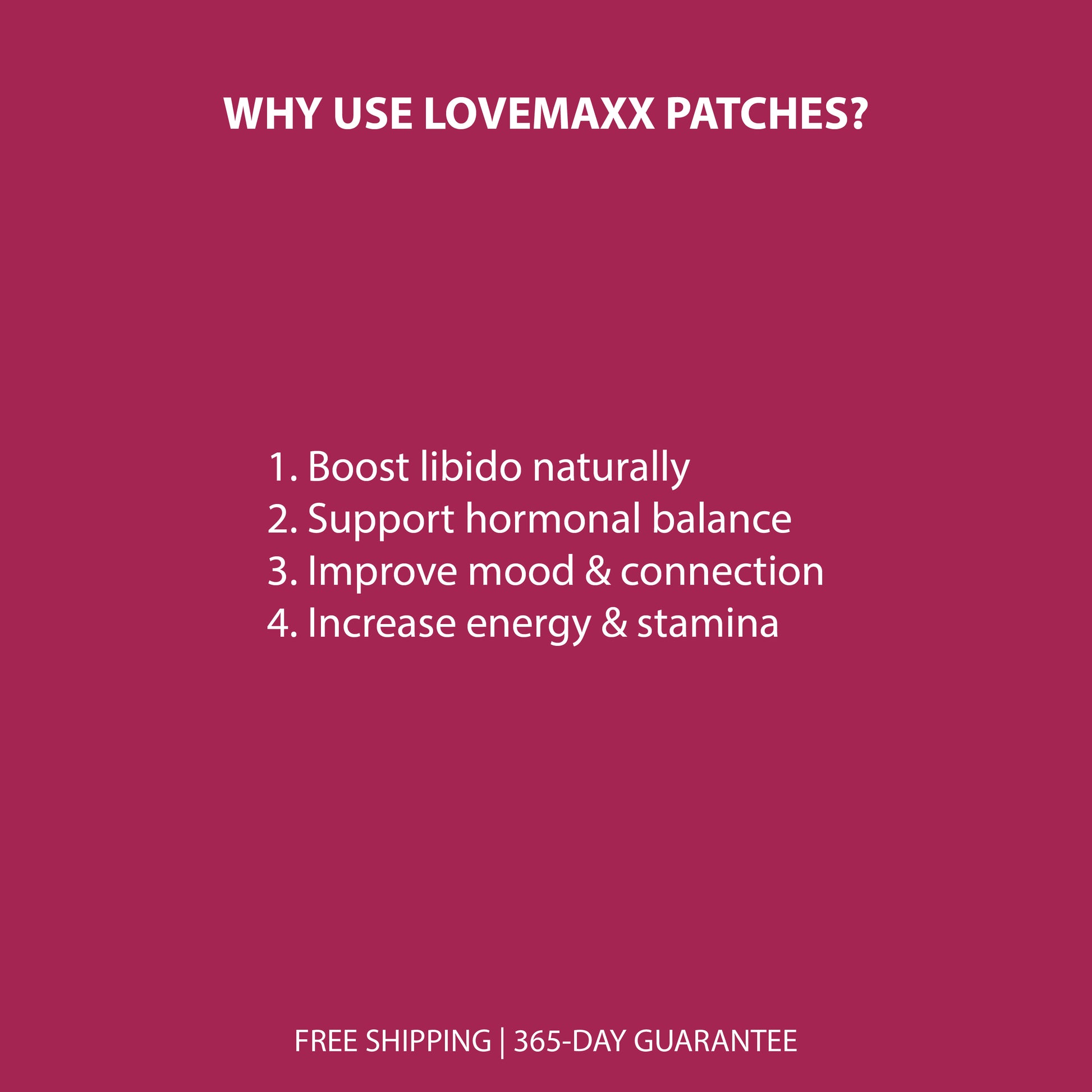 LOVEMAXX | MACA ROOT & DAMIANA PATCHES