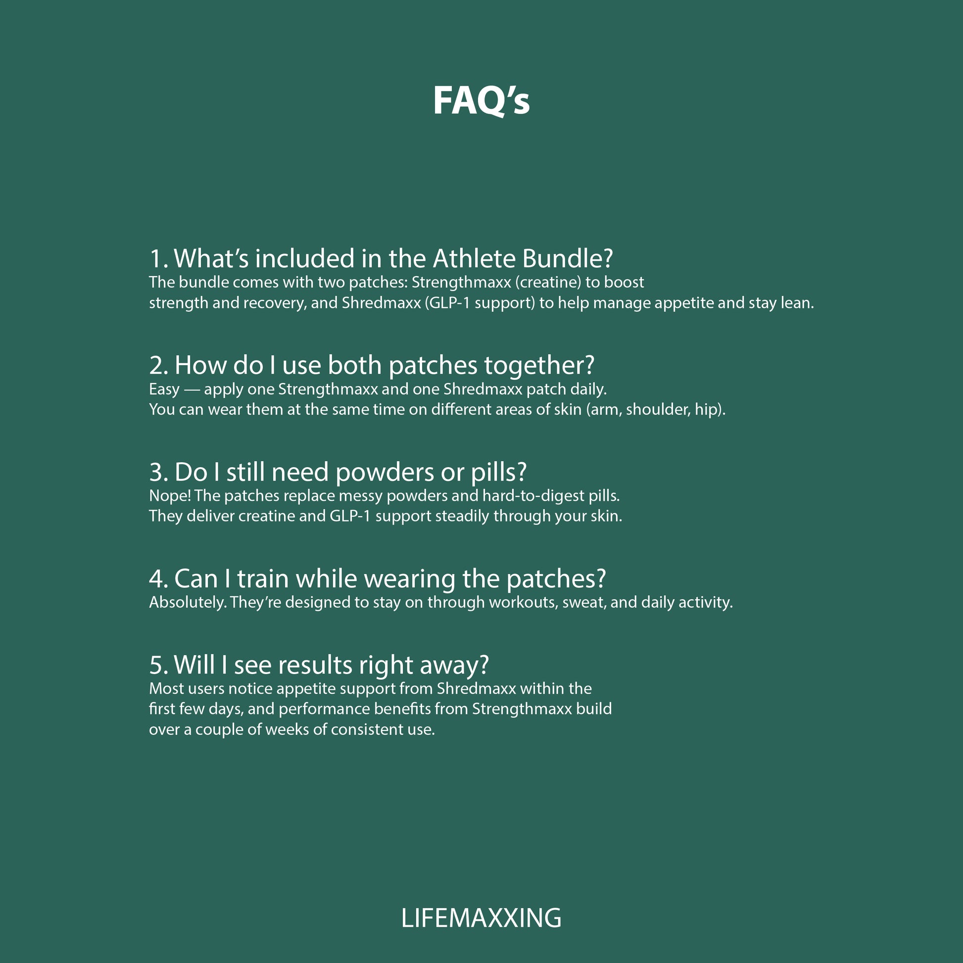 ATHLETE BUNDLE | LEAN MUSCLE